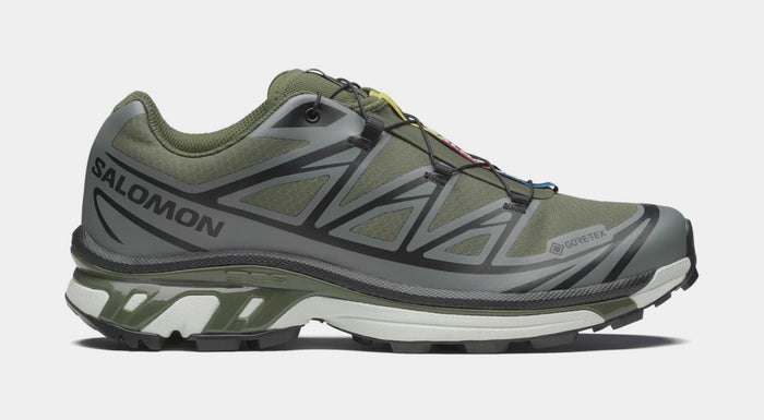 XT-6 GORE-TEX Mens Running Shoes (Olive Night/Sedona Sage/Black)