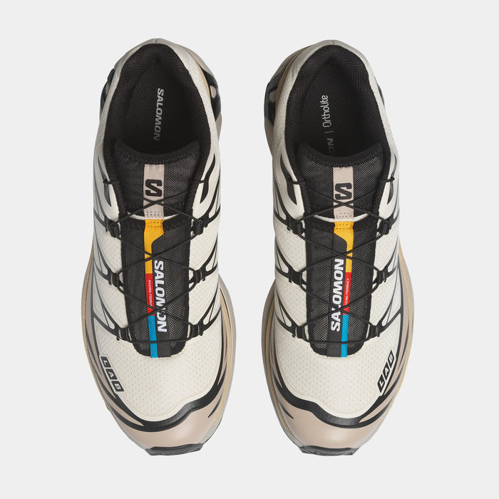 XT-6 Mens Running Shoes (Vanilla Ice/Black/ Silver Cloud)