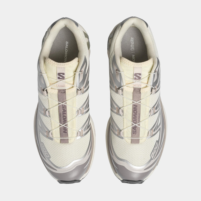 XT-6 Mens Running Shoes (Vanilla Ice/Footwear Silver/Lilac Ash)
