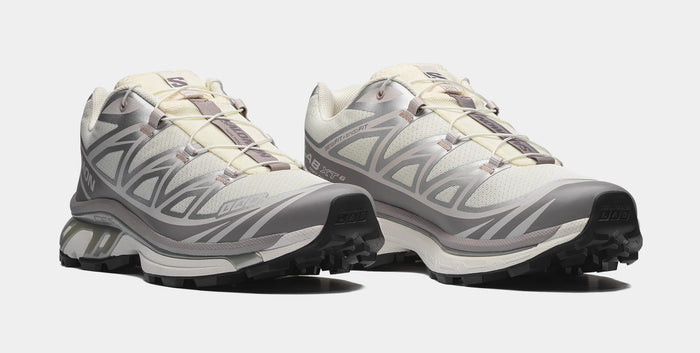 XT-6 Mens Running Shoes (Vanilla Ice/Footwear Silver/Lilac Ash)