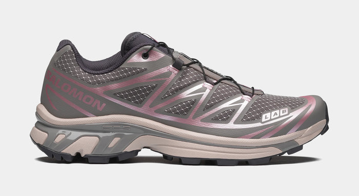 XT-6 Steel Streets Mens Running Shoes (Cloudburst/Dawn Pink/Nine Iron)