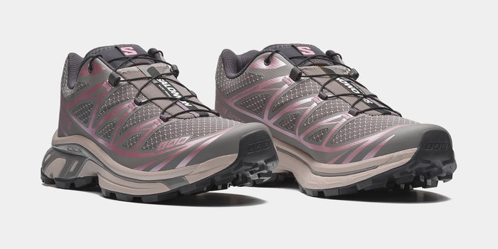 XT-6 Steel Streets Mens Running Shoes (Cloudburst/Dawn Pink/Nine Iron)