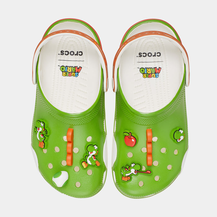 Yoshi Classic Clog Mens Sandals (Green/Red) Free Shipping