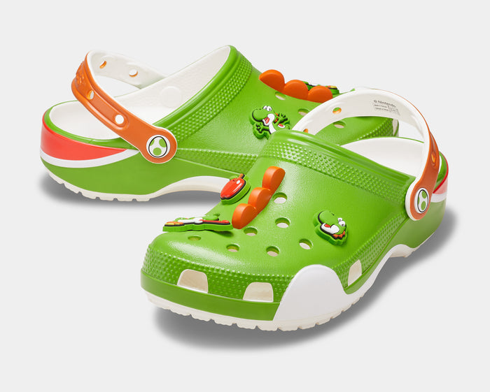 Yoshi Classic Clog Mens Sandals (Green/Red) Free Shipping