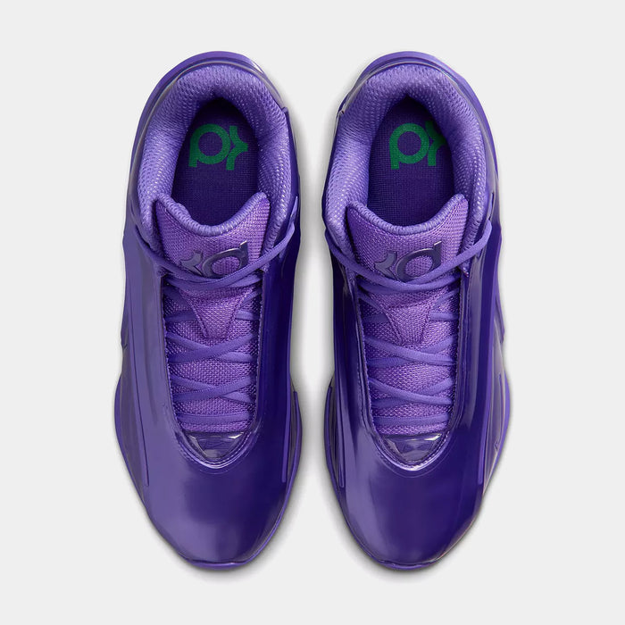 Zoom KD 19 Purple Stuff Mens Basketball Shoes (Field Purple/University Gold/Stadium Green) Free Shipping