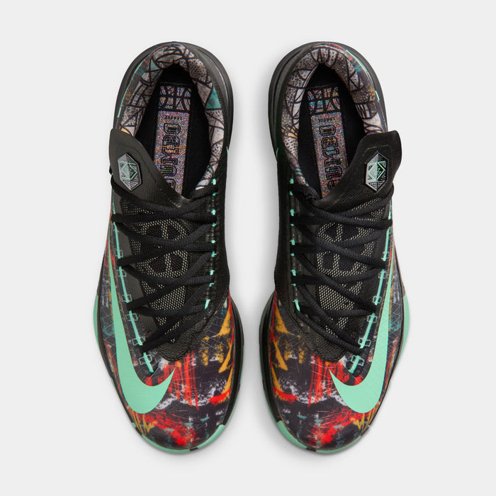 Zoom KD 6 All Star Illusion Mens Basketball Shoes (Muticolor/Green Glow/Black)