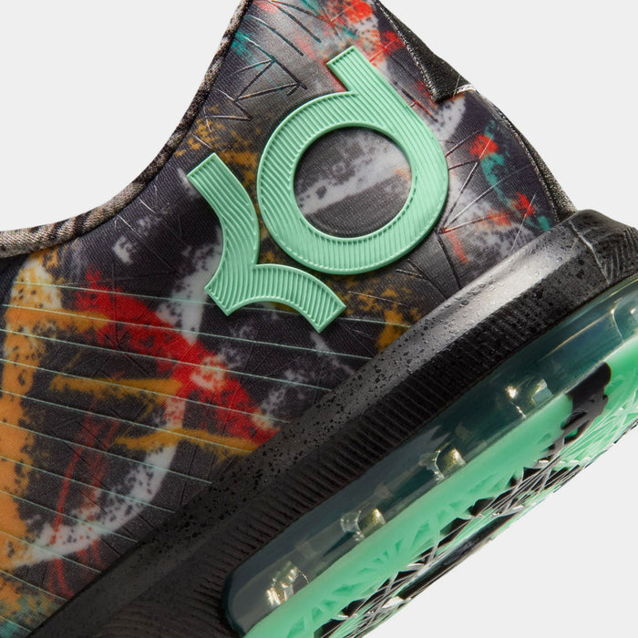 Zoom KD 6 All Star Illusion Mens Basketball Shoes (Muticolor/Green Glow/Black)