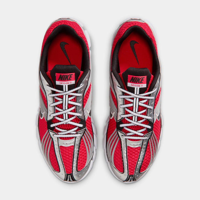 Zoom Skylon 11 Mens Running Shoes (University Red/Black/Metallic Silver)