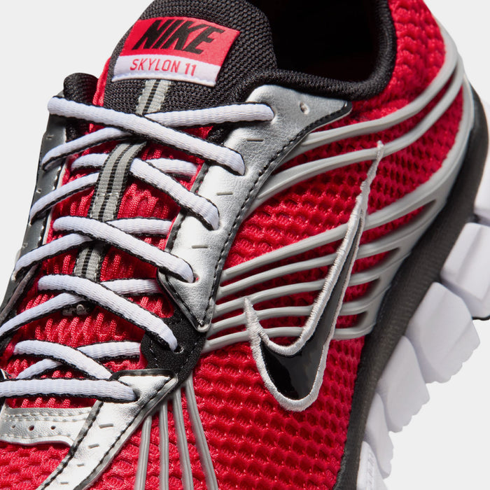 Zoom Skylon 11 Mens Running Shoes (University Red/Black/Metallic Silver)