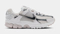 Zoom Vomero 5 Womens Running Shoes (White/Metallic Silver/Light Bone)